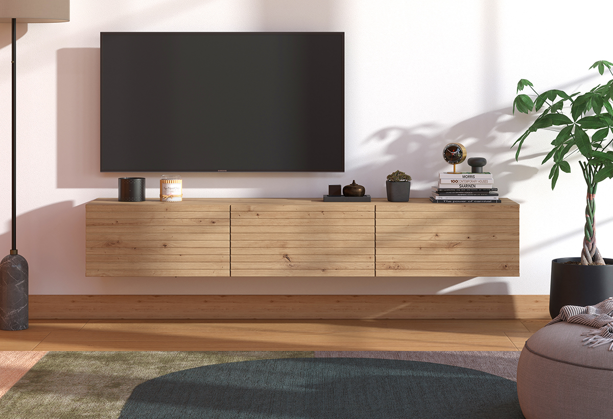 Απεικονίζεται το έπιπλο σε ένα σαλόνι.